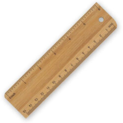 Bamboo Ruler 15cm - 1 Colour - Image 2